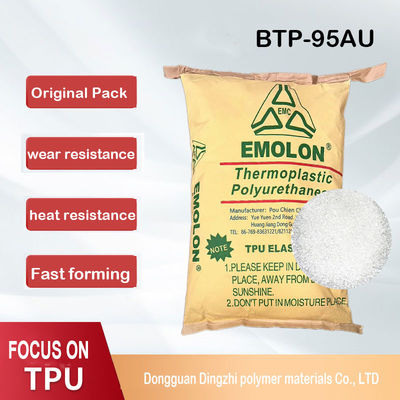 Transparent TPU Plastic Raw Material Particle Thermoplastic Polyurethane Pellets 98AU